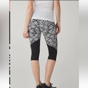 Lululemon Real Quick Cropped Leggings Women’s Size 4